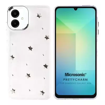 Microsonic Samsung Galaxy A06 Kılıf PrettyCharm Star