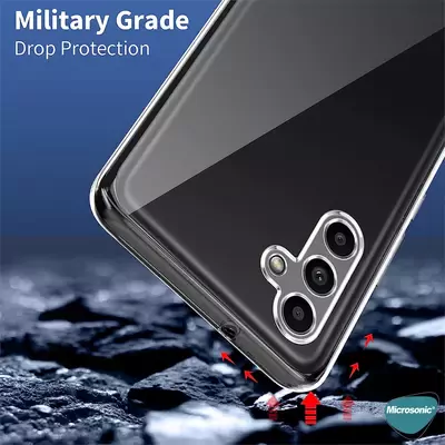 Microsonic Samsung Galaxy S25 Plus Kılıf Transparent Soft Şeffaf