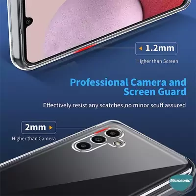 Microsonic Samsung Galaxy S25 Plus Kılıf Transparent Soft Şeffaf