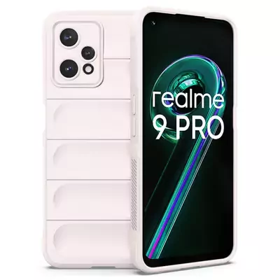 Microsonic Realme 9 Pro 5G Kılıf Oslo Prime Beyaz