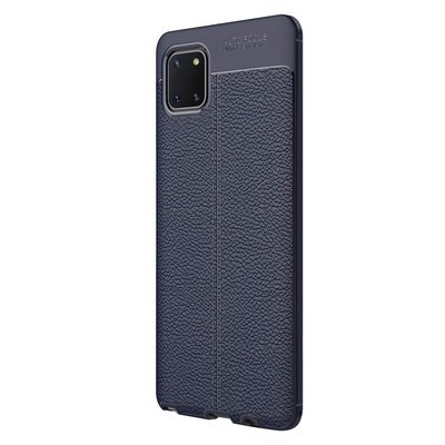 CaseUp Samsung Galaxy A81 Kılıf Niss Silikon Lacivert