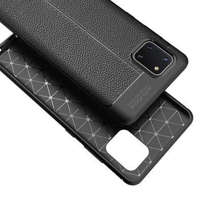 CaseUp Samsung Galaxy A81 Kılıf Niss Silikon Lacivert