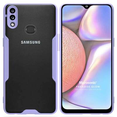 Microsonic Samsung Galaxy A10S Kılıf Paradise Glow Lila