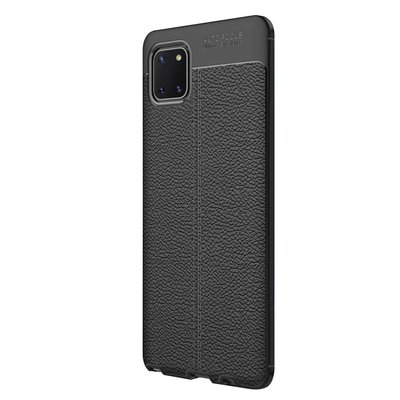 CaseUp Samsung Galaxy A81 Kılıf Niss Silikon Siyah