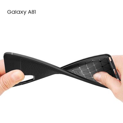 CaseUp Samsung Galaxy A81 Kılıf Niss Silikon Siyah