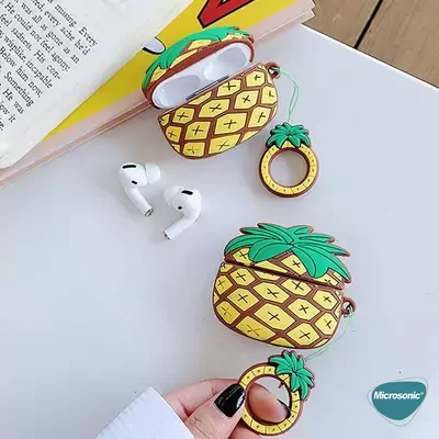 Microsonic Apple AirPods Pro Kılıf Ananas