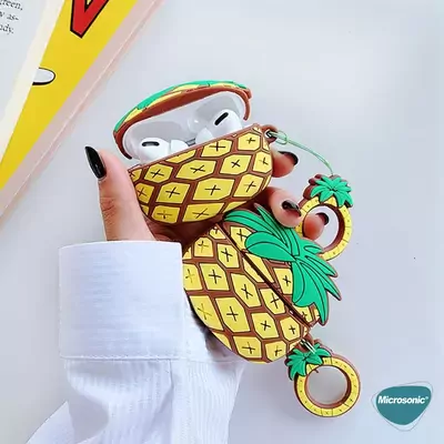 Microsonic Apple AirPods Pro Kılıf Ananas