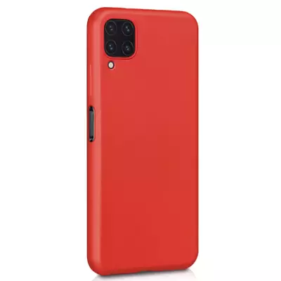 Microsonic Matte Silicone Huawei P40 Lite Kılıf Kırmızı