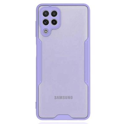 Microsonic Samsung Galaxy M22 Kılıf Paradise Glow Lila