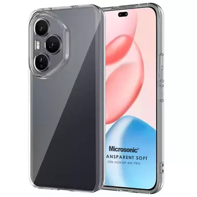 Microsonic Honor 400 Pro Kılıf Transparent Soft Şeffaf