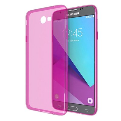 Microsonic Samsung Galaxy J5 2017 Kılıf Transparent Soft Pembe