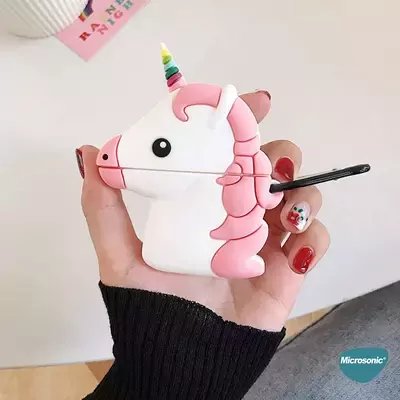 Microsonic Apple AirPods 1. Nesil / 2. Nesil Kılıf Unicorn