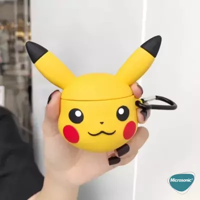 Microsonic Apple AirPods 1. Nesil / 2. Nesil Kılıf Pikachu