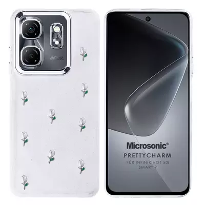 Microsonic Infinix Smart 9 Kılıf PrettyCharm Tulip