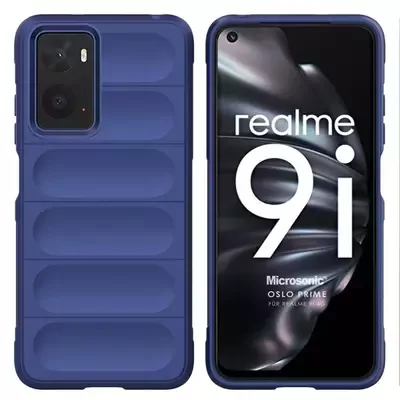 Microsonic Realme 9i 4G Kılıf Oslo Prime Lacivert