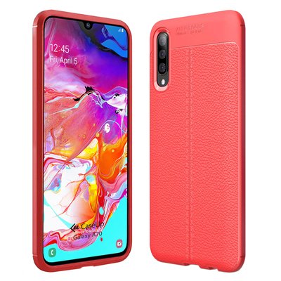 CaseUp Samsung Galaxy A70 Kılıf Niss Silikon Kırmızı