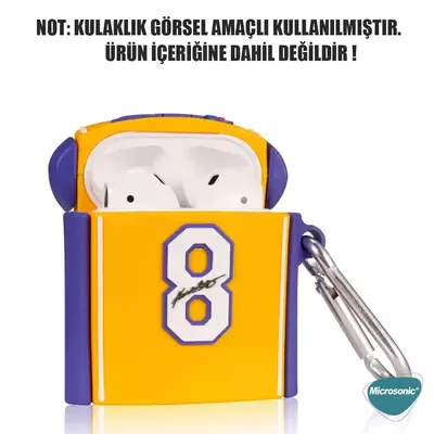 Microsonic Apple AirPods 1. Nesil / 2. Nesil Kılıf Lakers