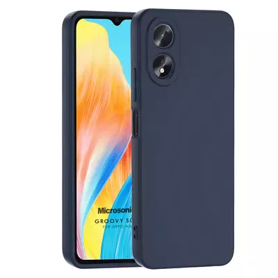 Microsonic Oppo A38 Kılıf Groovy Soft Lacivert