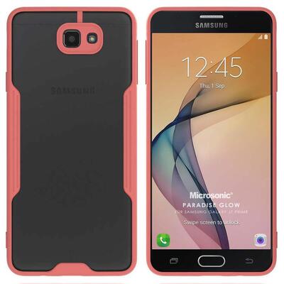 Microsonic Samsung Galaxy J7 Prime 2 Kılıf Paradise Glow Pembe