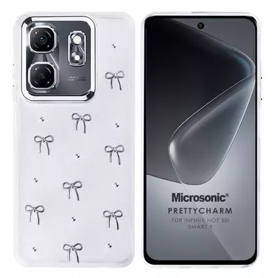 Microsonic Infinix Smart 9 Kılıf PrettyCharm Bow
