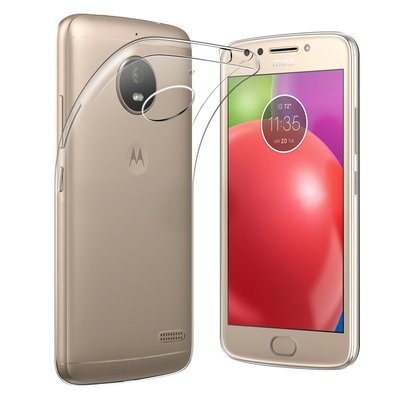 Microsonic Motorola Moto E4 Plus Kılıf Transparent Soft Siyah