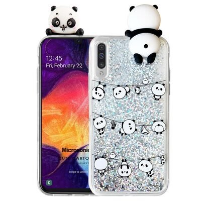 Microsonic Samsung Galaxy A50 Kılıf Cute Cartoon Panda