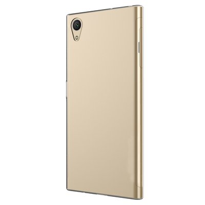 Microsonic Sony Xperia XA1 Plus Kılıf Transparent Soft Beyaz