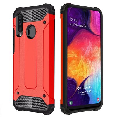 CaseUp Samsung Galaxy A50 Kılıf Tank Kırmızı