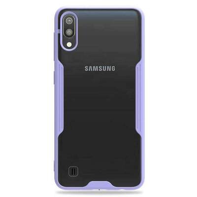 Microsonic Samsung Galaxy M10 Kılıf Paradise Glow Lila