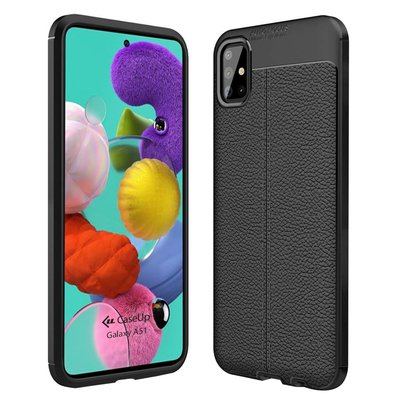 CaseUp Samsung Galaxy A51 Kılıf Niss Silikon Siyah