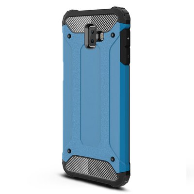 Caseup Samsung Galaxy J6 Plus Kılıf Tank Mavi