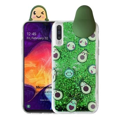 Microsonic Samsung Galaxy A50 Kılıf Cute Cartoon Avakado