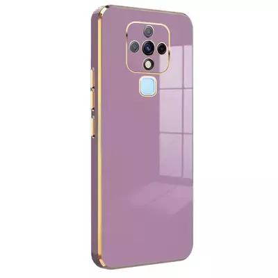 Microsonic TECNO Camon 16 Kılıf Olive Plated Lila