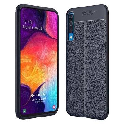 CaseUp Samsung Galaxy A50 Kılıf Niss Silikon Lacivert