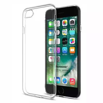 Microsonic Apple iPhone SE 2020 Kılıf Kristal Şeffaf