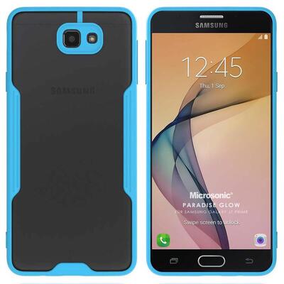 Microsonic Samsung Galaxy J7 Prime Kılıf Paradise Glow Turkuaz