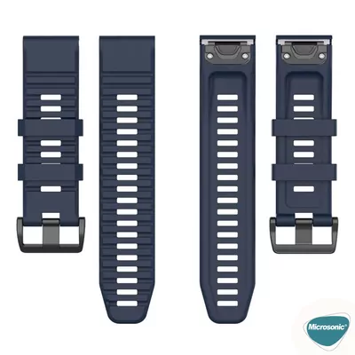 Microsonic Garmin Instinct Kordon Quick Fit Strap Band Lacivert