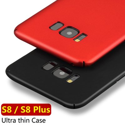 Microsonic Samsung Galaxy S8 Plus Kılıf Premium Slim Kırmızı