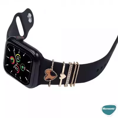 Microsonic Apple Watch Ultra Kordon Aksesuarı Star Charm