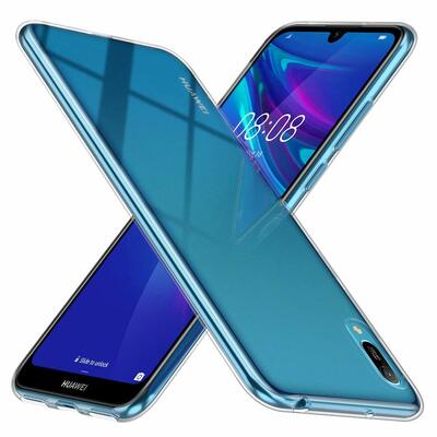 Microsonic Huawei Y6 2019 Kılıf Transparent Soft Beyaz