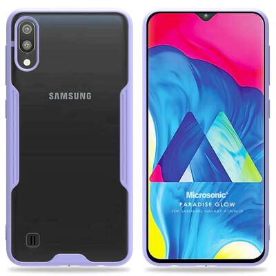 Microsonic Samsung Galaxy A10 Kılıf Paradise Glow Lila