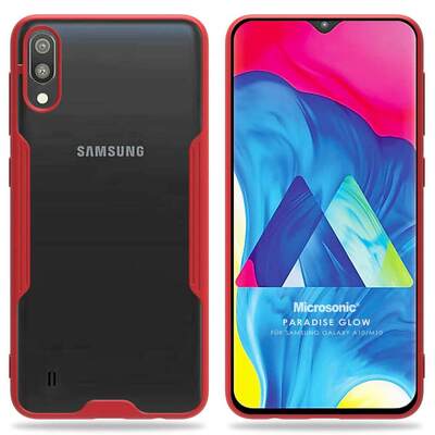 Microsonic Samsung Galaxy A10 Kılıf Paradise Glow Kırmızı