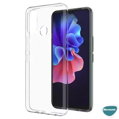 Microsonic TECNO Spark 7T Kılıf Transparent Soft Şeffaf