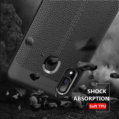 CaseUp Samsung Galaxy A30 Kılıf Niss Silikon Siyah