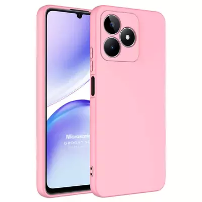 Microsonic Realme C53 Kılıf Groovy Soft Pembe