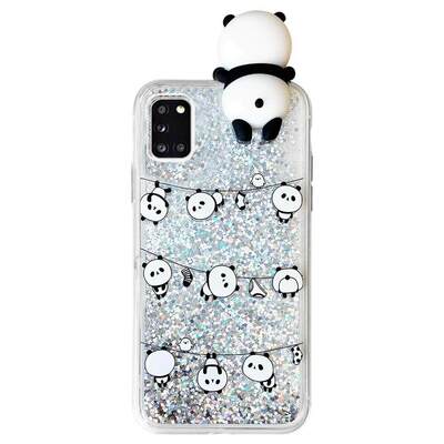 Microsonic Samsung Galaxy A31 Kılıf Cute Cartoon Panda