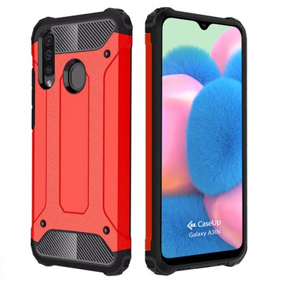 CaseUp Samsung Galaxy A30s Kılıf Tank Kırmızı