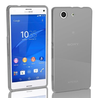 CaseUp Sony Xperia Z3 Compact Kılıf Transparent Soft Siyah