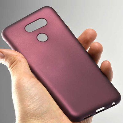 Microsonic LG K40S Kılıf Matte Silicone Siyah