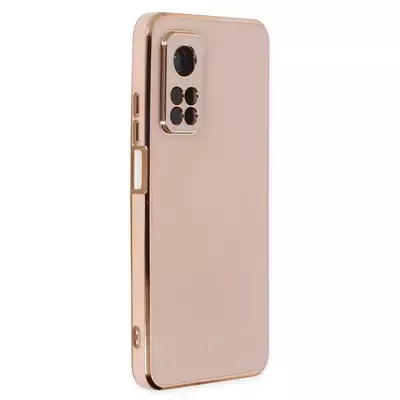 Microsonic Xiaomi Mi 10T Kılıf Olive Plated Pembe